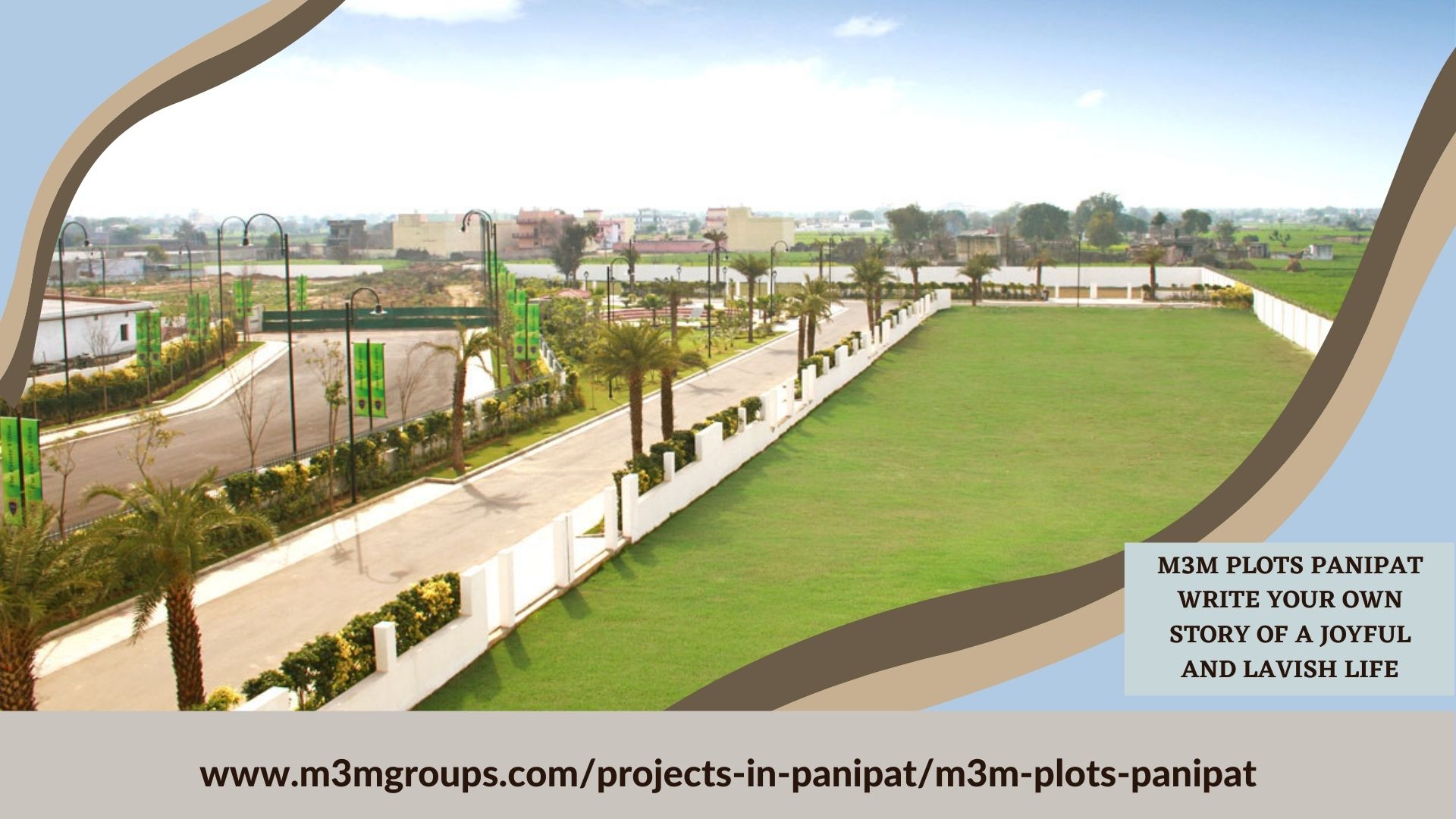 M3M Plots Panipat- Your address to the lavish and comfortable life