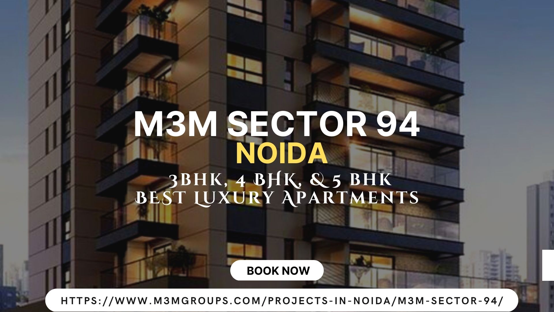 M3M Sector 94 Noida | Unwind Your Senses For A Luxurious Lifestyle